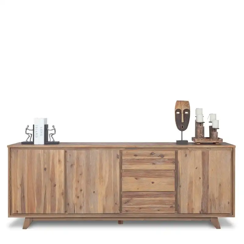 Acacia Wood Sideboard with 3 doors & 3 drawers
(KD) - popular handicrafts